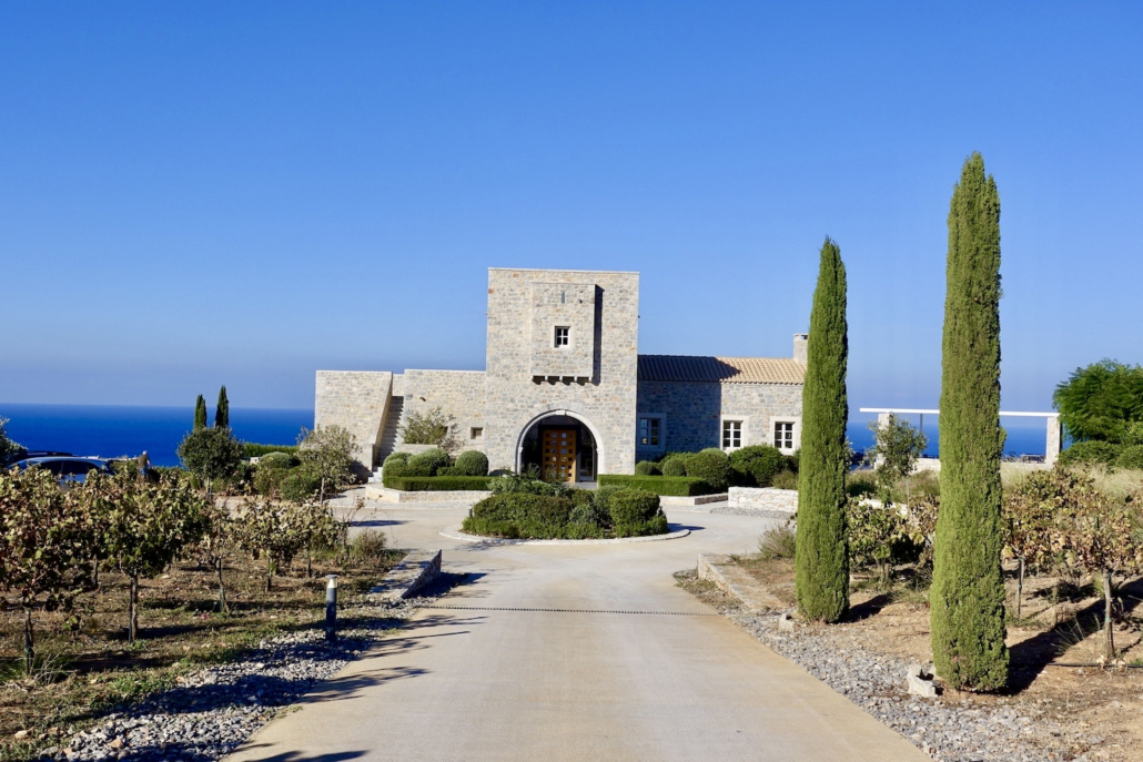 Hotel Aria Estate Mani, Peloponnese/Greece - best hotels Peloponnese Fingers
